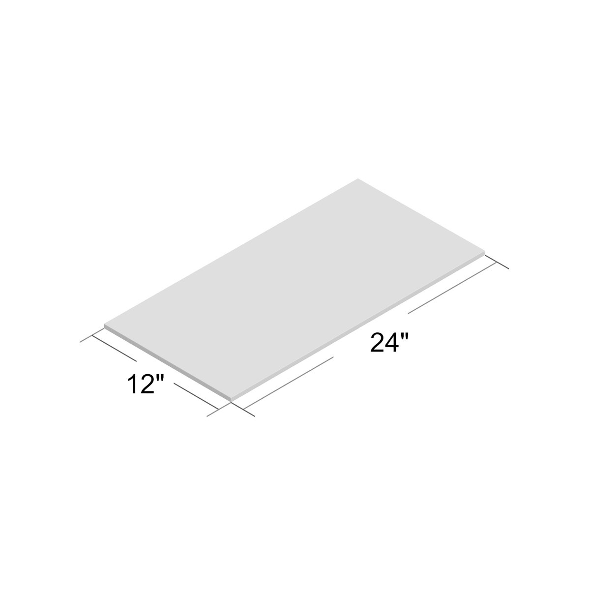 MSI Focus Graphite 12" x 24" Porcelain Field Tile & Reviews Wayfair